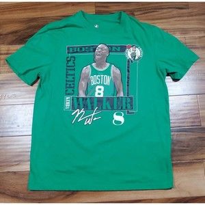 Boston Celtics Shirt Mens Large Green Short Sleeve Kemba Walker NBA Basketball 8